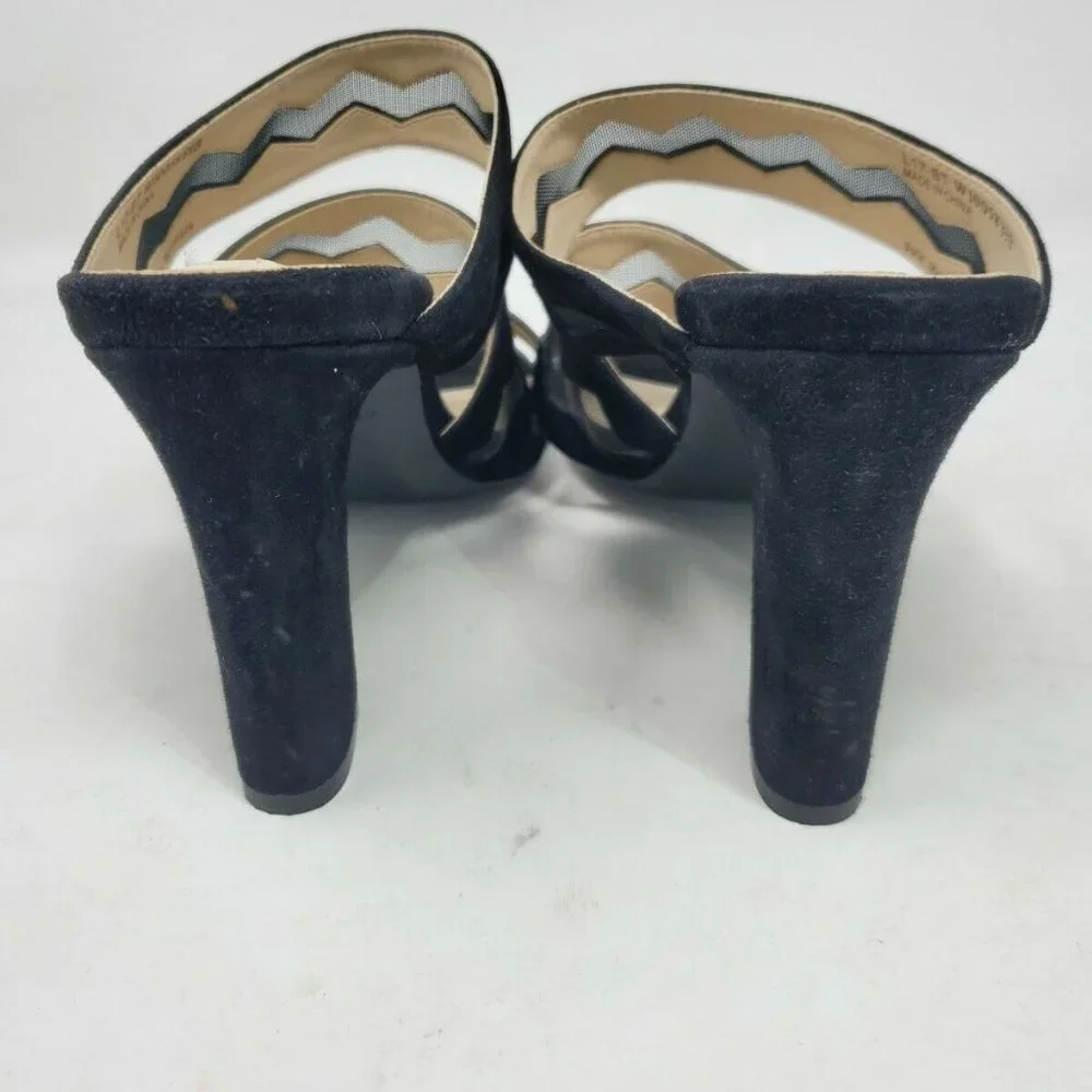 Cole Haan Black Suede Emilia Sandal (8) - Picture 7 of 7